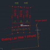 Bán Đất Mặt tiền Lạc Hoà 1, Diên hòa, diên khánh, Khánh hòa, QH rộng 20m