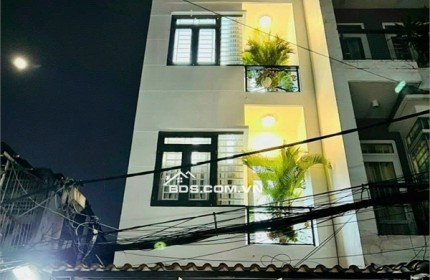 Nhà đẹp 52m2, 4 Tầng, Hẻm 6m Phan Huy Ích, Phường 12, Gò Vấp, Ngay Emart 2