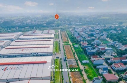 HIẾM! Dãy đất nền 2 mặt tiền trước cổng KCN Sam Sung-Yên Bình. Diện tích 108m2, là đất sau đấu giá của nhà nước, sổ đỏ pháp lý rõ ràng, đất ở tại đô