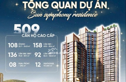 Sở hữu căn hộ thuộc bộ sưu tập độc bản Sun Symphony, đối diện điểm bắn pháo hoa Quốc tế.