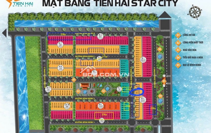 Chính chủ bán đất đẹp khu đô Star City – Bắc Đồng Đầm, nằm đối diện khu công nghiệp Tiền Hải Viglacera