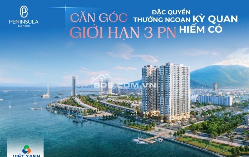 CHỈ VỚI 700 Triệu Sở hữu ngay căn góc mặt tiền 3PN Duy nhất dự án ven sông Hàn