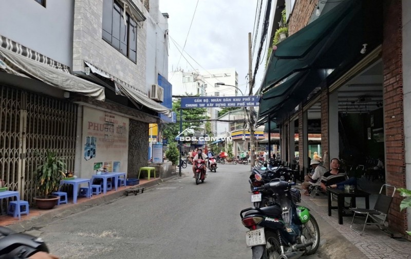 [TÂN BÌNH] HIẾM CÓ KHÓ TÌM, NHÀ HAI MẶT TIỀN KINH DOANH ĐỈNH CHỢ HOÀNG HOA THÁM P.13 TÂN BÌNH, ĐƯỜNG 8M, 50M2 3 TẦNG MỚI ĐẸP, VUÔNG ĐÉT , KHÔNG QUY