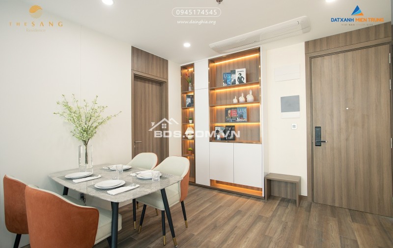 Căn hộ view Biển trực diện  2PN - Dự án The Sang Residence Đà Nẵng