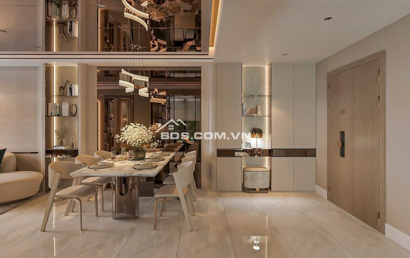 Bán căn hộ 2 phòng ngủ diện tích 79 m2 mặt view trực diện sông Bắc Hưng Hải toà Fibonan - Ecopark