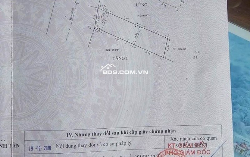 BÁN LÔ ĐẤT GẦN CHỢ BÌNH TÂN 67M2 GIÁ CHỈ 1 TỶ 350 TR GỌI CHO EM XEM ĐẤT