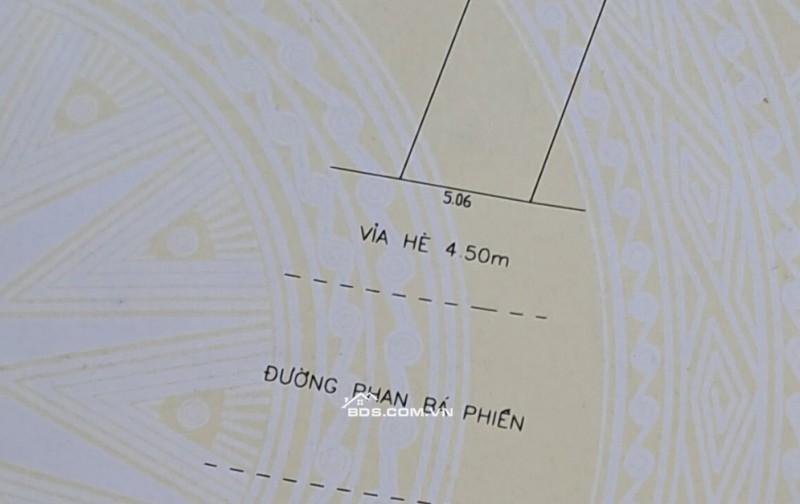 Bán lô đất đẹp đường 7,5m Phan Bá Phiến cách biển 300m