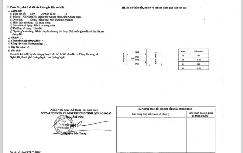 Bán đất khu dân cư An Lộc Phát hướng Đông, trục chính đường nhựa 19.5m, giá 750 triệu.