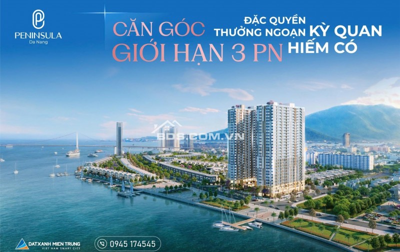 CĂN HỘ 3PN MẶT SÔNG HÀN - PENINSULA ĐÀ NẴNG - ĐẲNG CẤP 5SAO