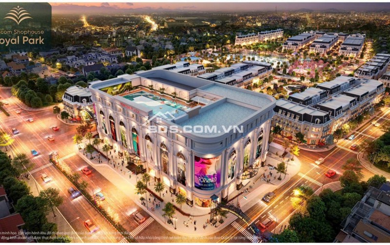 Vincom Shophouse Royal Park Quảng Trị, Bàn Giao Ngay