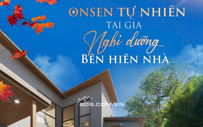 BÁN BIỆT THỰ KHOÁNG NÓNG THANH THUỶ