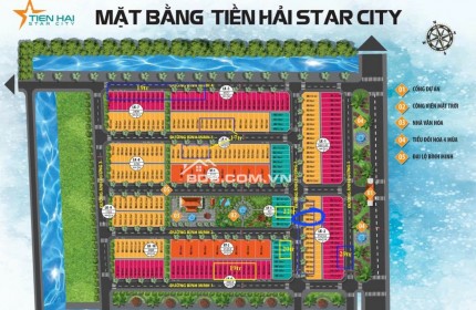 Chính chủ bán đất đẹp khu đô Star City – Bắc Đồng Đầm, nằm đối diện khu công nghiệp Tiền Hải Viglacera