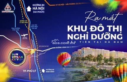 SẢN PHẨM CAO TẦNG VÀ THẤP TẦNG TẠI DỰ ÁN SUN URBAN CITY HÀ NAM.