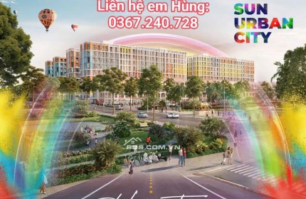 SẢN PHẨM CAO TẦNG TIÊN PHONG, SẢN PHẨM THẤP TẦNG ĐA DẠNG - SUN URBAN CITY HÀ NAM.