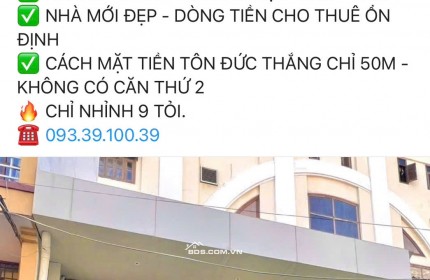 Bán nhà mặt tiền trung tâm tphcm. Ngang lớn, nhà đẹp, sổ vuông, kinh doanh tốt, chỉ từ 9 tỷ. LH: 0933910039