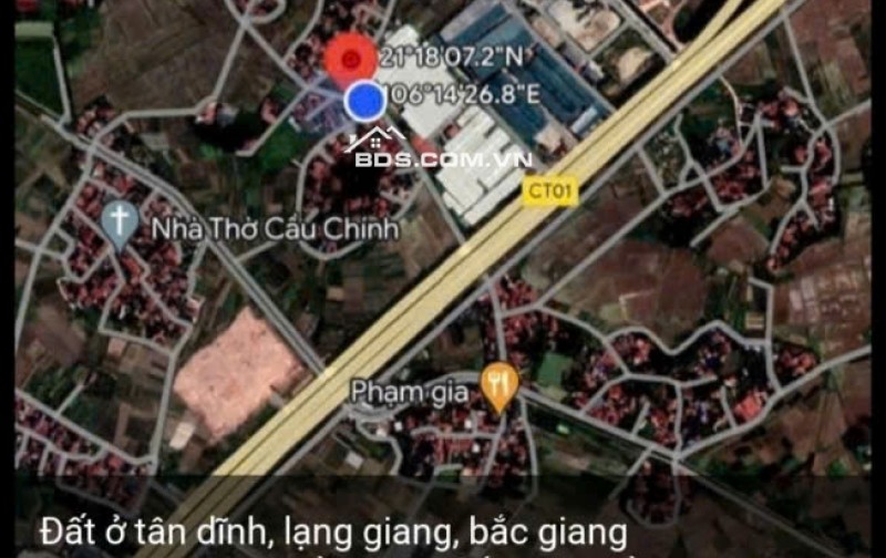 ĐẤT CHÍNH CHỦ - GIÁ TỐT - Vị Trí Đẹp Tại Xã Tân Dĩnh, Huyện Lạng Giang, Tỉnh Bắc Giang