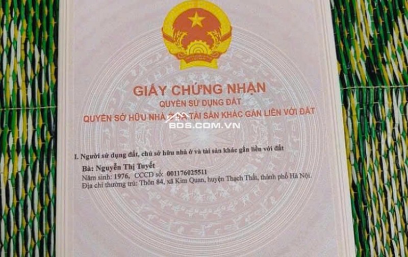 ĐẤT CHÍNH CHỦ - GIÁ TỐT - Vị Trí Đẹp Tại Xã Sen Phương, Huyện Phúc Thọ, Thành phố Hà Nội