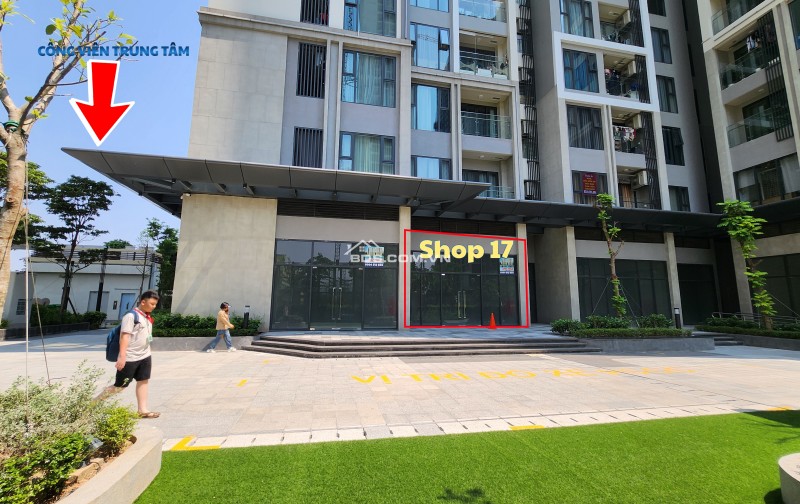 Shop Masteri diện tích 61 m2, giá chỉ hơn 10 tỷ, chính sách vay tới 24 tháng, hỗ trợ vay bank 70%