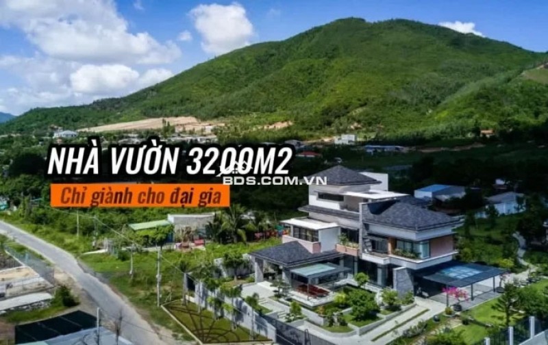 Bán đất biệt thự nhà vườn 3200m² tại Nam Cao Nối Dài, Liên Chiểu, Đà Nẵng