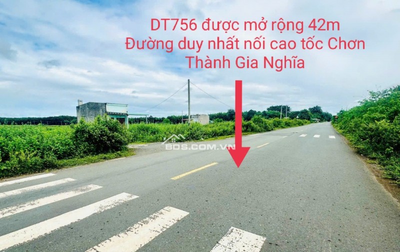 ai muốn mua kinh doanh thì em có lô ngay thị xã chơn thành mt đường 42m