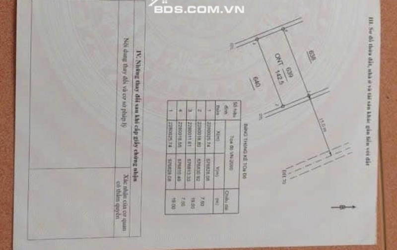 Com bo 3 lô  473 đất 27.2 .6,728 tỷ đường trục huyện thôn chấp trung 2, xã Đoan Hùng huyện Hưng Hà