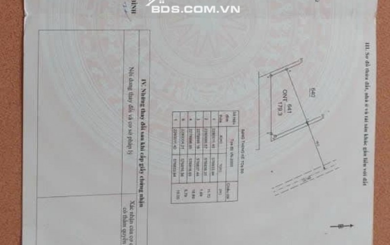 Com bo 3 lô  473 đất 27.2 .6,728 tỷ đường trục huyện thôn chấp trung 2, xã Đoan Hùng huyện Hưng Hà