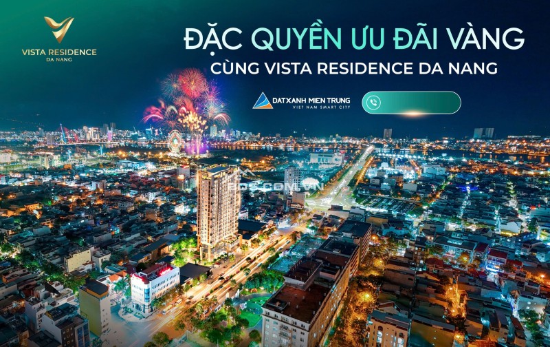 Chỉ từ 59 tr/m2 - Sở hữu ngay Vista Residence Đà Nẵng – Tâm điểm an cư, đầu tư thịnh vượng.