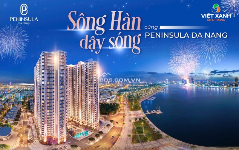 CƠ HỘI SỞ HỮU CĂN HỘ CAO CẤP PENINSULA BÊN SÔNG HÀN CHỈ VỚI 2T3