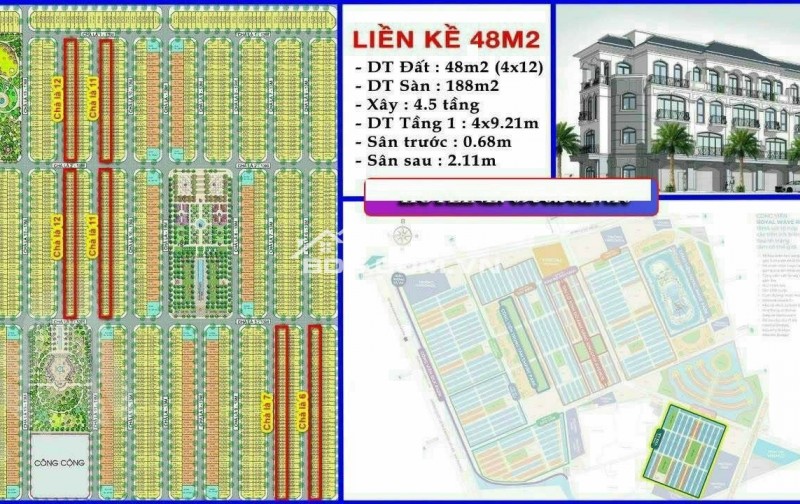 Chính chủ cần bán 63m2 chà là vinhomes ocean park 2 hưng yên