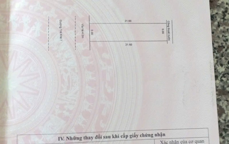 Bán lô TRÀ KHÊ 7, Hoà Hải, Ngũ Hành Sơn, Đà Nẵng diện tích 108m2 giá 2,95 tỷ.