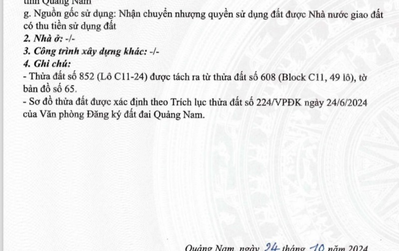 Nằm ngay trong khu vực Thanh Hà Legacity, Tp Hội An, giao thông thuận tiện, gần chợ, trường học, gần đội chữa cháy và cứu hộ cứu nạn TP. hội An - Cách chùa cầu Hội An 2.7km,