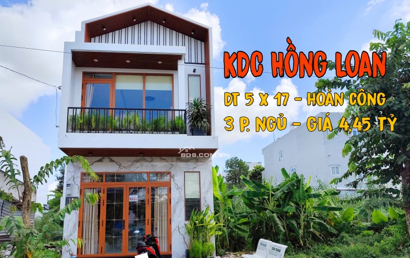 Bán nhà đẹp trệt lầu KDC Hồng Loan Cái Răng Cần Thơ