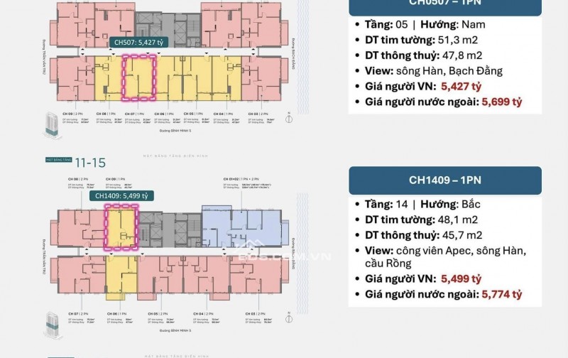 Căn hộ cao cấp The Fillmore Đà Nẵng, ngân hàng hỗ trợ 80%