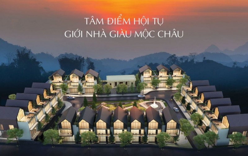 Bán nhà phố trung tâm thị trấn Nông trường Mộc Châu