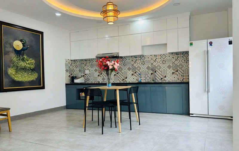 Bán nhà hẻm 6m, có gara oto, 4 tầng, 50m², giá 5,35 tỷ Hiệp Thành quạn 12.