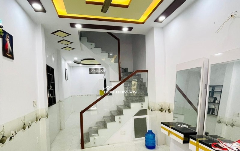 NHÀ 1/ QUANG TRUNG,CÓ SÂN THƯỢNG, 4 TẦNG, 48M2, HẺM 4M,  NHỈNH 4 TỶ