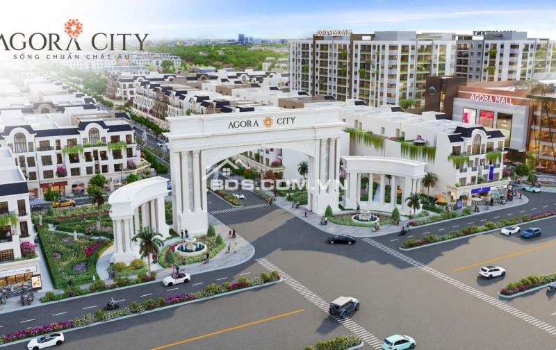 Agora City - sở hữu nền 17tr/m2, booking 30tr nhận 200tr CK đến 18% cơ hội xe Mazda 3 LH 0587424251