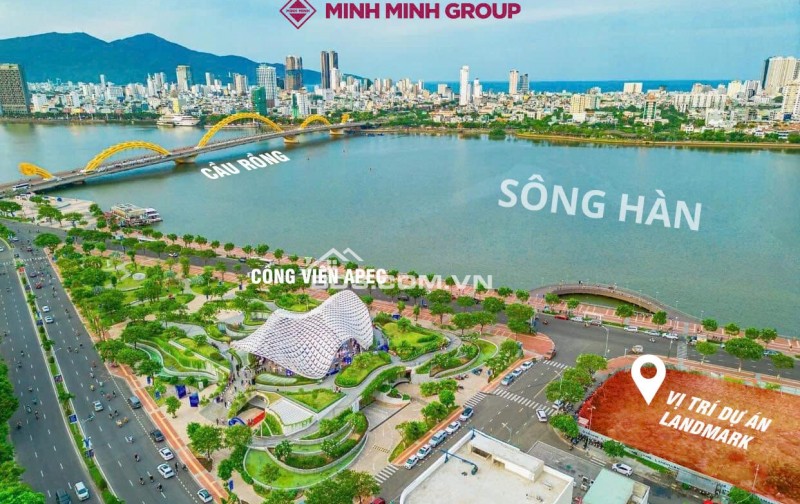 Đà Nẵng Landmark Tower mặt tiền đường Bạch Đằng sông Hàn thơ mộng