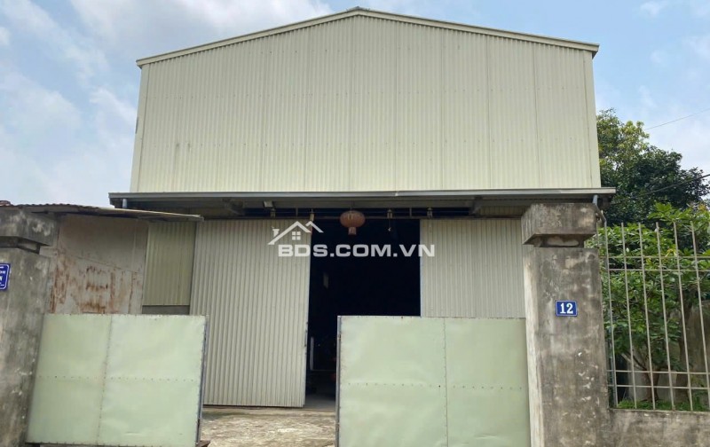 Cho thuê xưởng khu vực Hạ Bằng, Thạch Thất, 600m2 chỉ 16tr/th. Lh:0983028116