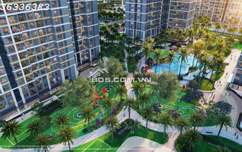 Bán căn hộ 1PN+ Vinhomes Grand Park - Giá tốt, tiện ích đẳng cấp, chủ đầu tư uy tín