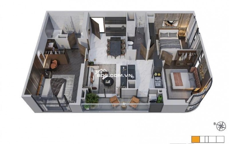 BÁN CĂN HỘ 3PN VINHOMES GRAND PARK QUẬN 9 101M2 VIEW ĐẸP GIÁ TỐT CHỈ NHỈNH 10T