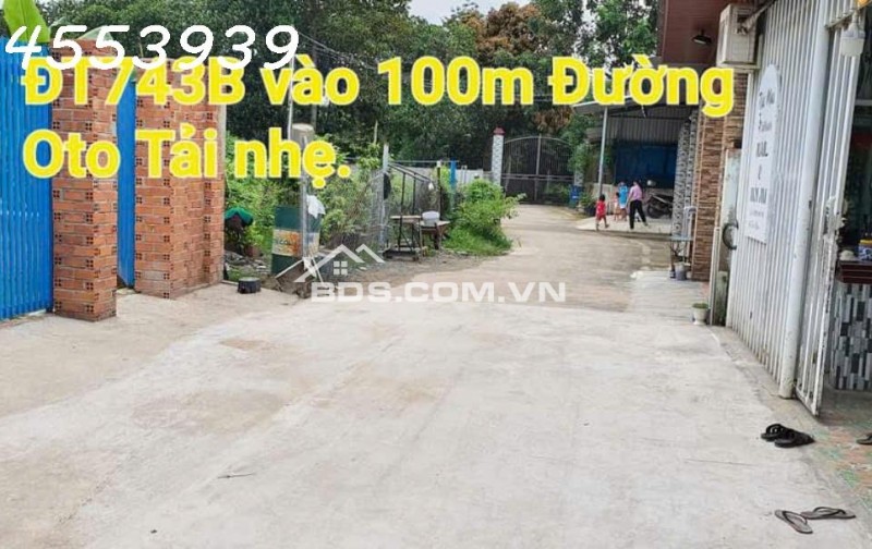 Bán 546m2 Tân Đông Hiệp – Dĩ An – Bình Dương