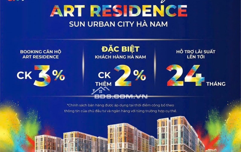 SỞ HỮU CĂN HỘ “ART RESIDENCE” SUN URBAN CITY CHỈ VỚI HƠN 1 TỶ  BẠN CÓ TIN ĐƯỢC KHÔNG