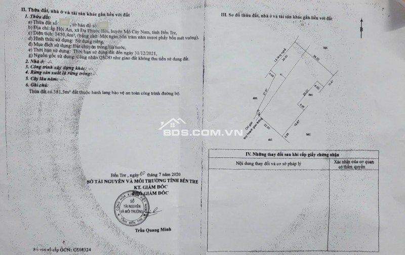 Cần bán gấp 40m mặt tiền đường Công Lý đối diện TTTM Hội An, giá 5 tỉ 3