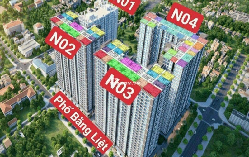 Nhận Booking quỹ căn độc quyền Melody Residences Linh Đàm, HTLS 70% lãi 0% trong 24th