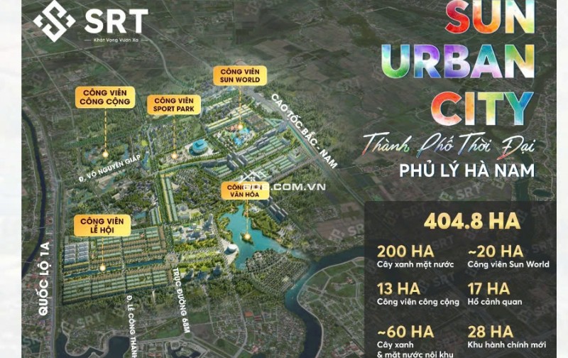 SUN URBAN CITY HÀ NAM,SỐNG CUỘC ĐỜI RỰC RỠ TẠI THÀNH PHỐ THỜI ĐẠI