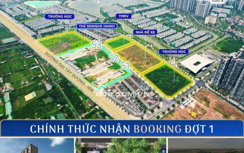 Nhận booking dự án Senique-CapitalLand tại phía Đông Hà Nội với chiết khấu khủng