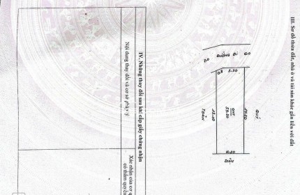 Bán 59m2 trục chính đường phượng nghĩa,ngõ 7m