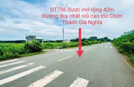 Cần bán nhanh miếng đất rẻ đường nhựa lớn 500 m2  390 triệu Chơn Thành Bình Phước