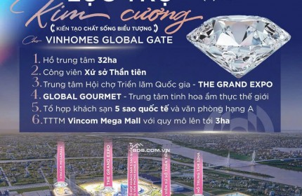 QUỸ CĂN VINHOME CỔ LOA GLOBAL GATE VỊ TRÍ ĐẸP VÀ GIÁ TỐT NHẤT THỊ TRƯỜNG